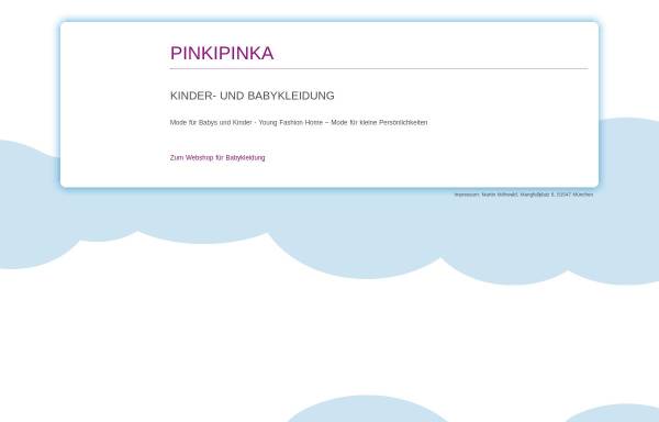 Vorschau von www.pinkipinka.de, Pinkipinka - YOUNG - FASHION - HOME