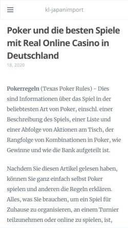 K&L Import von japanischen Haushaltswaren