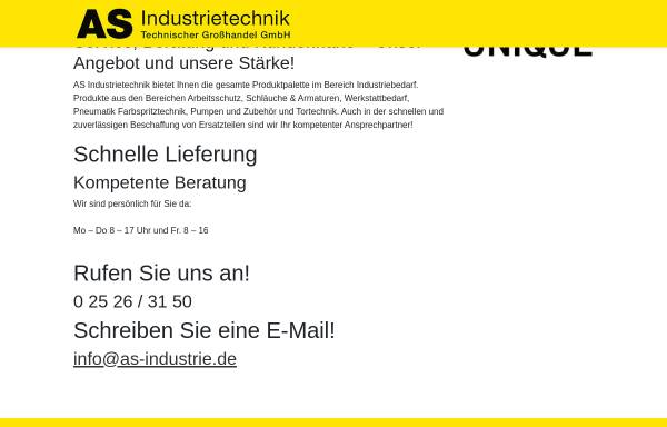 Vorschau von www.as-industrie.de, AS-Industrietechnik GmbH 