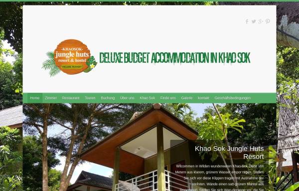 Khao Sok Jungle Huts Resorts