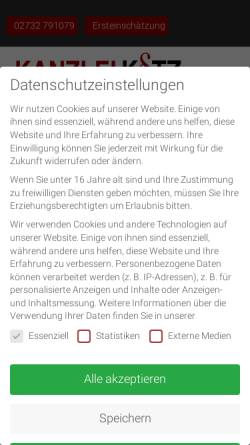 Vorschau der mobilen Webseite www.verkehrsrechtsiegen.de, Rechtsanwälte Kotz