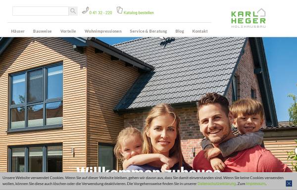 Vorschau von www.heger-holzbau.de, Karl Heger Holzbau GmbH