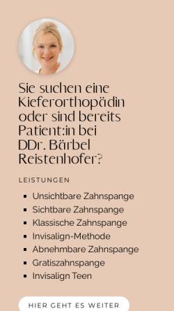 Vorschau der mobilen Webseite www.reistenhofer.at, Ordination Dr. Reistenhofer