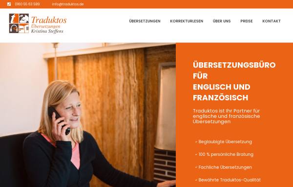Kristina Steffens - Übersetzungen und Dolmetschen in Hannover und Hamburg