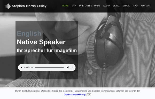 Vorschau von www.english-voice.de, Crilley, Steve