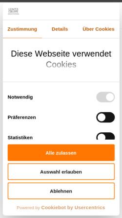 Vorschau der mobilen Webseite www.detektei-lentz-im-einsatz.de, Detektei Lentz