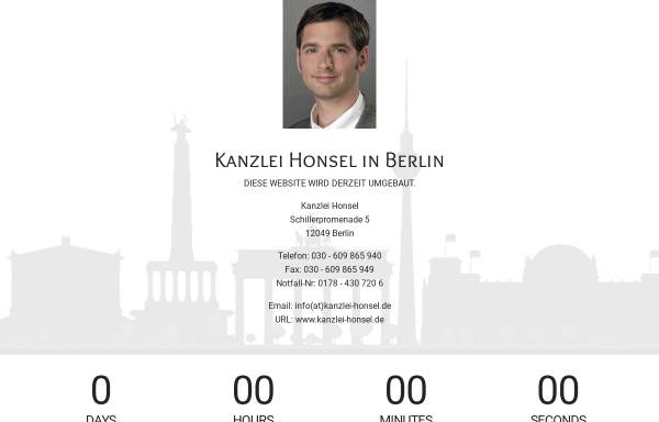 Vorschau von www.kanzlei-honsel.de, Kanzlei Honsel