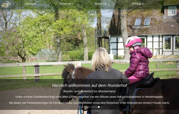 Rumlerhof - Ferien und Reiten