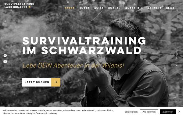 Survival Training mit Lars Konarek