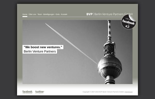 Vorschau von www.berlin-venture-partners.com, BVP Berlin Venture Partners - Internetinvestor in Berlin