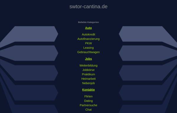 Vorschau von www.swtor-cantina.de, SWTOR-Cantina.de