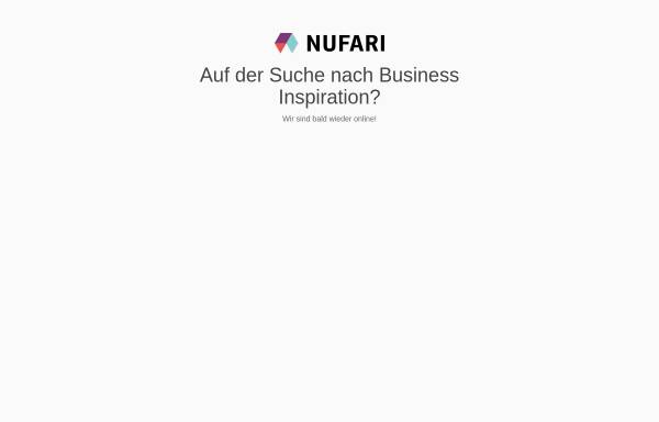 Vorschau von www.nufari.de, Nufari Ideenschmiede