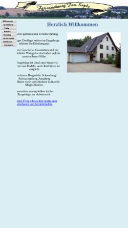 Vorschau der mobilen Webseite www.ferienwohnung-kupke-im-erzgebirge.de, Ferienwohnung Kupke im Erzgebirge