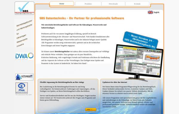Vorschau von www.sbs-datentechnik.de, SBS Datentechnik, Inh. Bertram Schöpplein