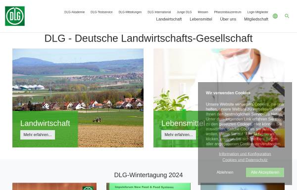 Vorschau von www.dlg.org, DLG International GmbH