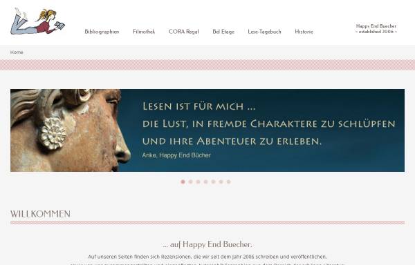 Vorschau von happy-end-buecher.de, Happy End Bücher