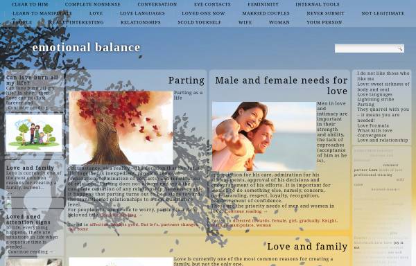Vorschau von www.emotional-balance.net, Emotional Balance