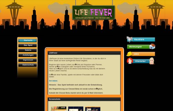 Vorschau von www.lifefever.de, LifeFever
