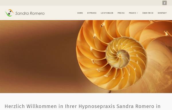 Vorschau von www.sandraromero.de, Hypnose-pro