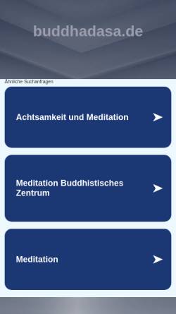 Vorschau der mobilen Webseite buddhadasa.de, Buddhadasa Bhikkhu