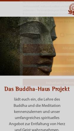 Vorschau der mobilen Webseite www.buddha-haus.de, buddha-haus