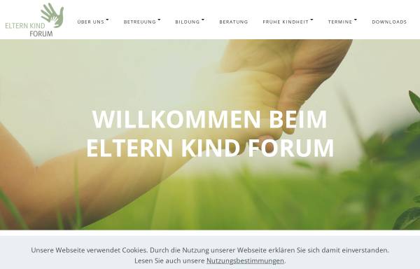Vorschau von www.elternkindforum.li, Eltern Kind Forum Liechtenstein