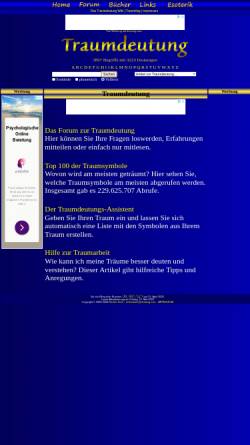 Vorschau der mobilen Webseite www.deutung.com, Online Symbollexikon