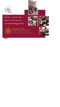 Vorschau der mobilen Webseite www.tibet-institut.ch, Tibet - Institut Rikon