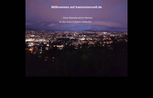 Vorschau von www.transvisionsoft.de, transvisionsoft webdesign