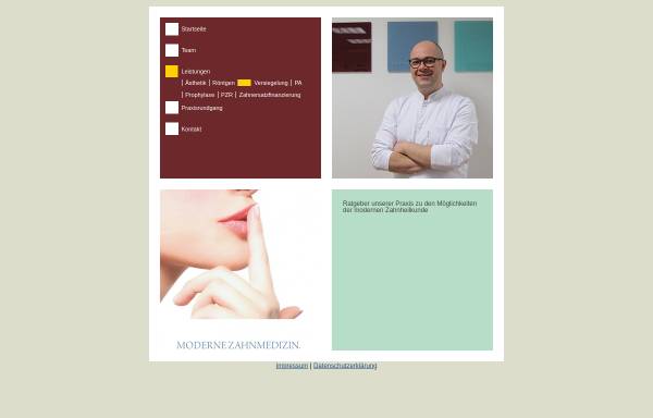 Vorschau von www.zahnarzt-bielz.de, Zahnarztpraxis Dr. Maria Bielz