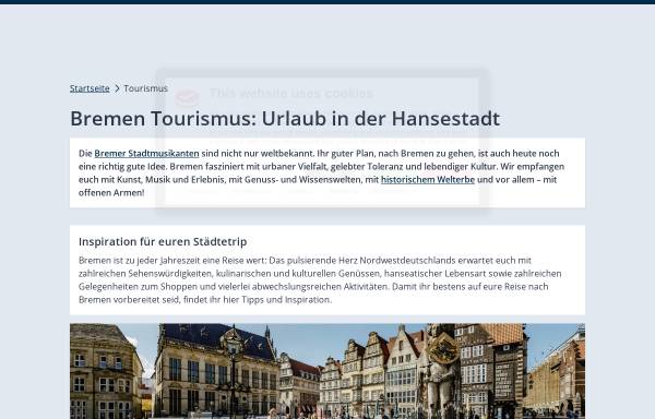 Vorschau von www.bremen-tourismus.de, Bremer Weihnachtsmarkt - Bremen Tourismus, Gesellschaft für Marketing und Service mbH