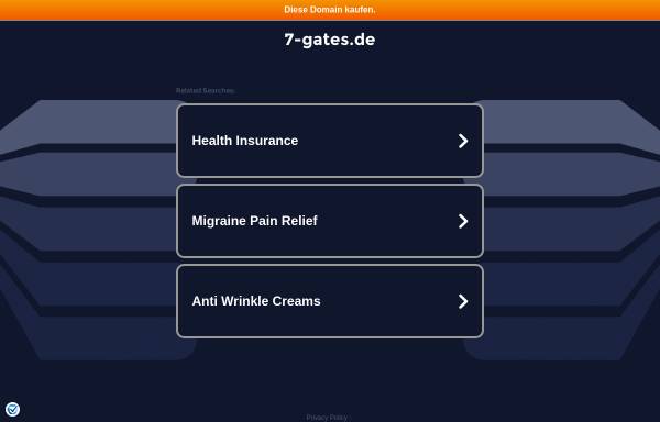 Vorschau von www.7-gates.de, 7-Gates.de