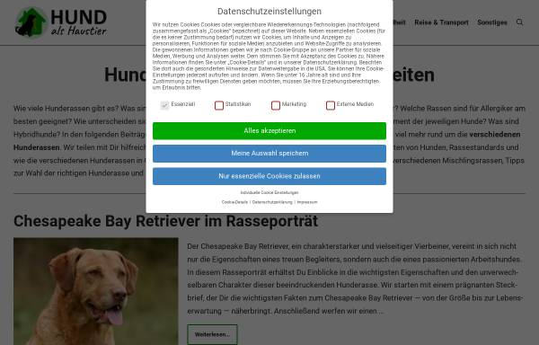 Vorschau von www.ralfs-hundelexikon.de, Ralf's Hundelexikon