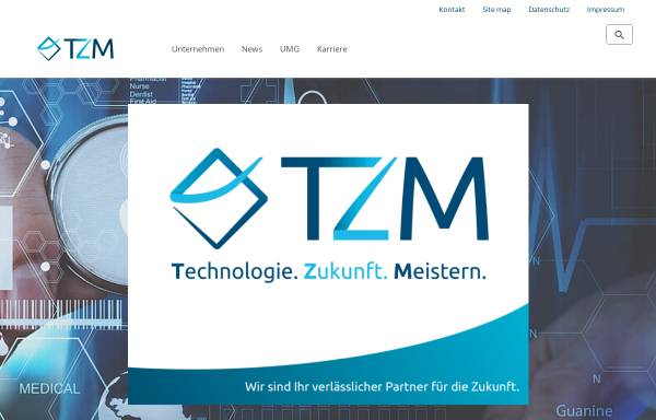 Vorschau von www.tzm.de, Transferzentrum Mikroelektronik (TZM) der Steinbeis GmbH & Co. für Technologietransfer