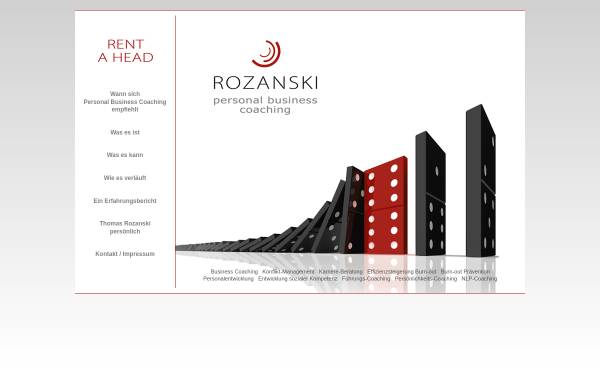 Vorschau von rozanski-coaching.de, Thomas Rozanski - Coaching