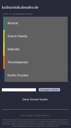 KULTURimKALENDER Mecklenburg-Vorpommern