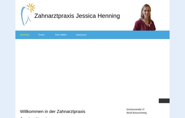 Vorschau von www.zahnmedizin-bs.de, Jauch-Becker, Dr. med. dent. Claudia