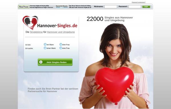 Vorschau von www.hannover-singles.de, Hannover-Singles