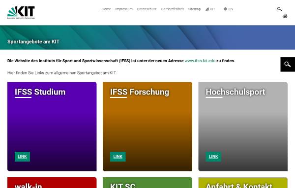 Vorschau von www.sport.kit.edu, Ruderriege des Karlsruher Instituts für Technologie
