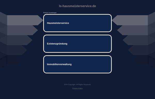 Vorschau von www.ls-hausmeisterservice.de, L&S Hausmeisterservice, Björn Schröder
