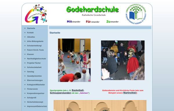 Vorschau von www.godehardschule.de, Godehardschule