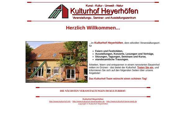Kulturhof Heyerhöfen in Beverstedt