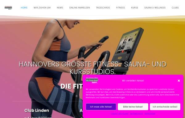 Vorschau von www.fitness-stadt.de, Fitness Stadt, Die