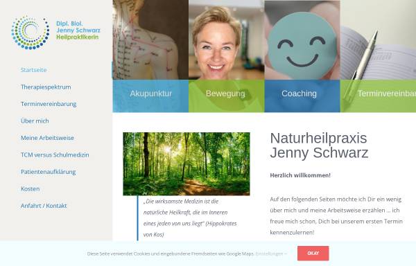 Vorschau von naturheilpraxis-jenny-schulz.de, Jenny Schulz - Personal Training