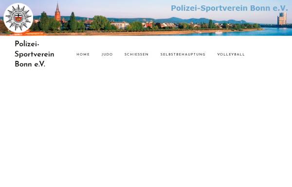 Vorschau von www.psvbonn.de, Polizei Sportverein Bonn e.V.