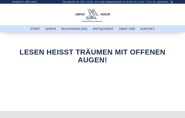 Vorschau von www.arno-adler.de, Arno Adler