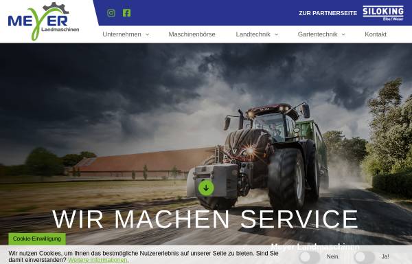 Vorschau von www.meyer-landmaschinen.de, Meyer Landmaschinen GmbH & Co.KG