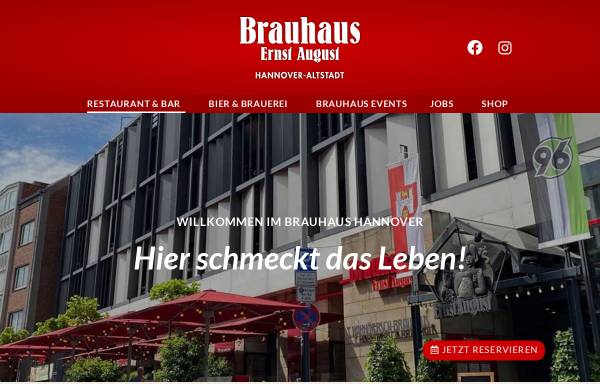 Vorschau von www.brauhaus.net, Brauhaus Ernst August e.K.