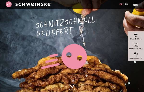 Vorschau von schweinske.de, Schweinske Hannover - S + S Gaststätten Betriebs GmbH