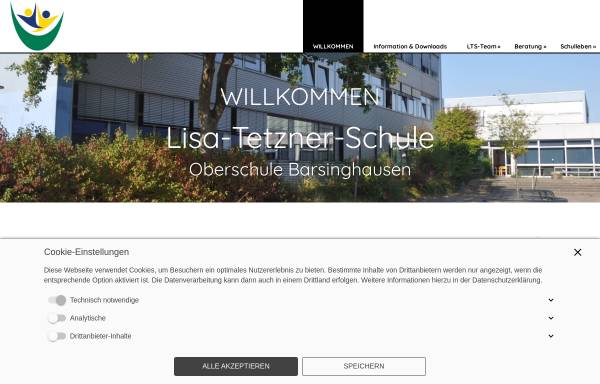 Vorschau von www.schule-lisa-tetzner.de, Lisa-Tetzner-Schule Barsinghausen